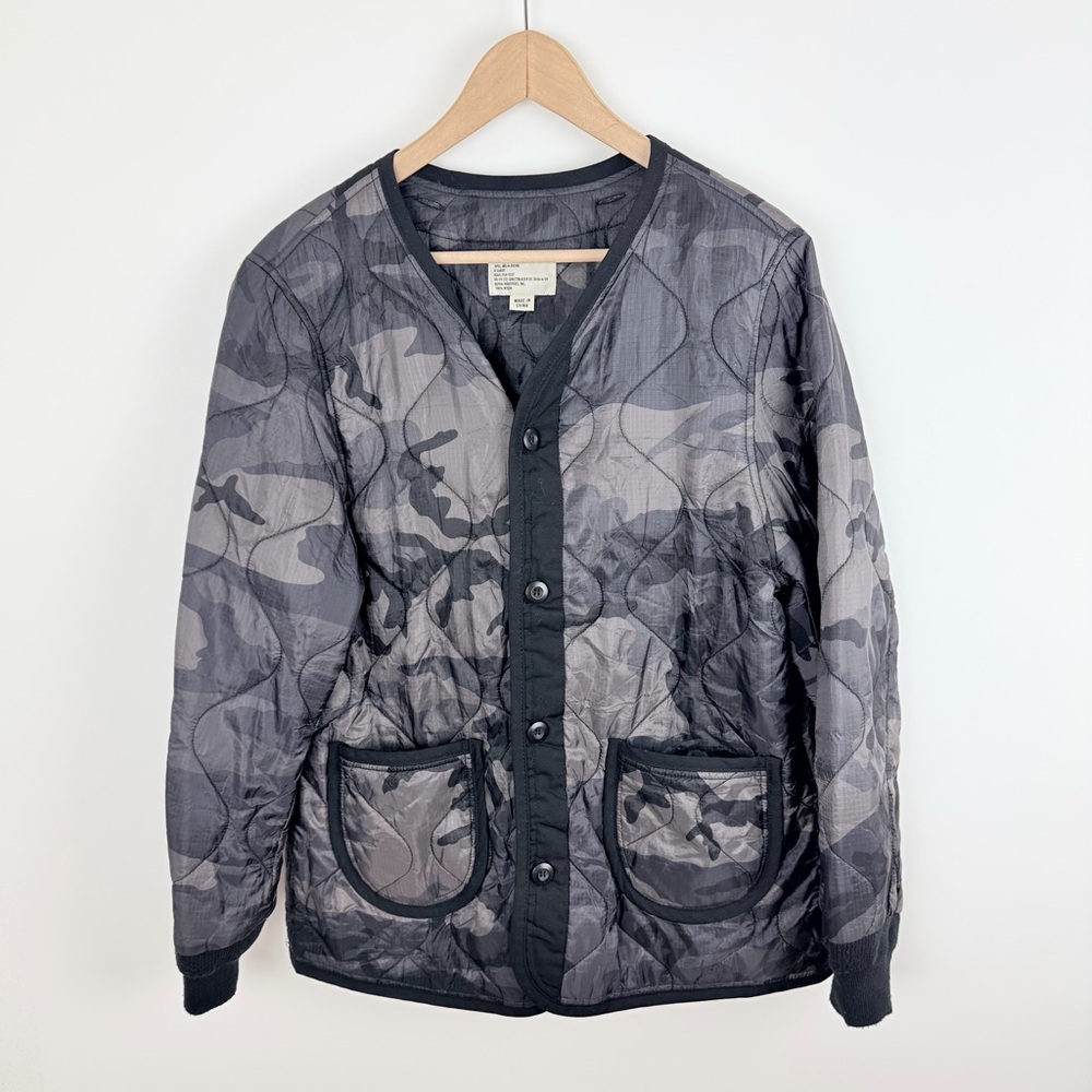 Alpha Industries ALS 92 Liner Heritage Gray Camouflage Jacket Size Extra Large